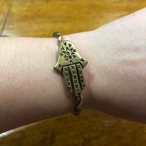 Hamsa hand bracelet ✨